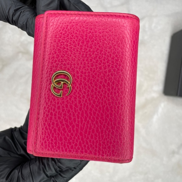 GUCCI MARMONT PETITE TRIFOLD WALLET - Picture 7 of 12